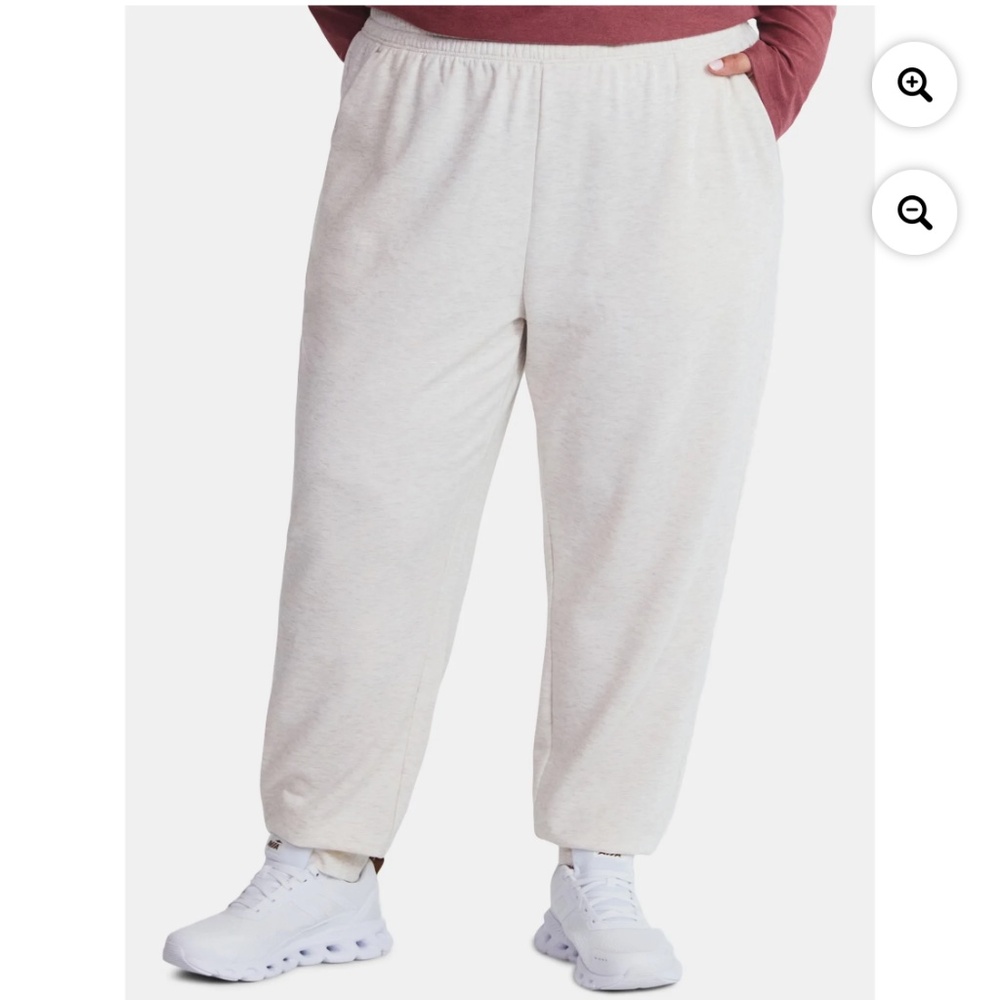 Athletic Works Women’s Plus Size Wheat Heather Soft Jogger Pant Size 1X NWT